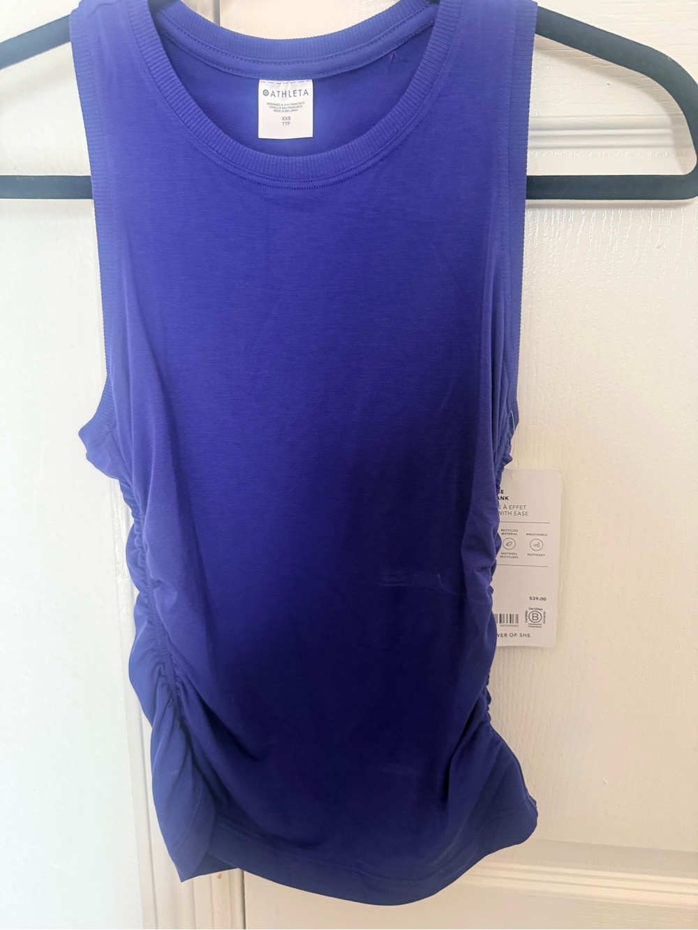 Athleta Deep Purple Racerback Tank - Picture 2 of 5